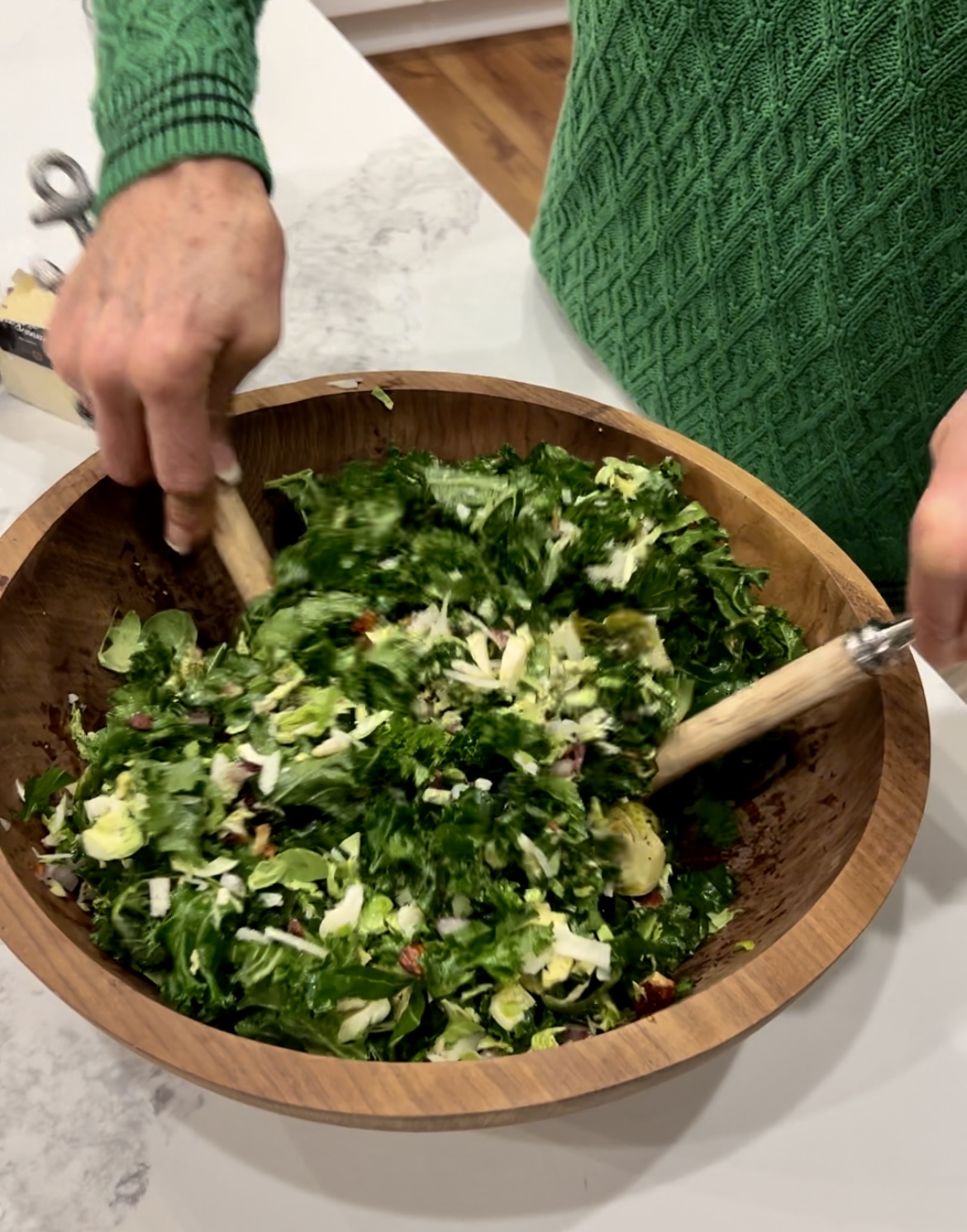 A Kaleidoscope of Flavors: The Ultimate Brussel Sprout and Kale Salad, Running in North Carolina Will NEVER get old, Easter Highlights